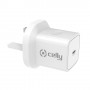 Celly TC1USBC20WUK Caricabatterie per dispositivi mobili Bianco Interno (TC1USBC20WUK)