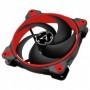 ARCTIC BioniX P120 Case per computer Refrigeratore 12 cm Nero, Rosso (ACFAN00115A)