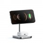 Satechi ST-WMCS2M Caricabatterie per dispositivi mobili Argento, Bianco Interno (ST-WMCS2M)
