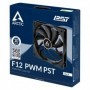 ARCTIC F12 PWM PST Case per computer Ventilatore 12 cm Nero 1 pz (ACFAN00200A)