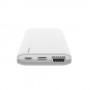 Celly PBDUAL5000WH batteria portatile Polimeri di litio (LiPo) 5000 mAh Bianco (PBDUAL5000WH)