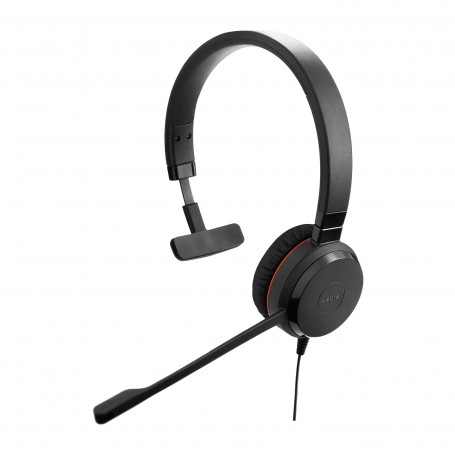 Jabra Evolve 20SE UC Mono Auricolare Cablato A Padiglione Ufficio USB tipo A Nero (4993-829-409)