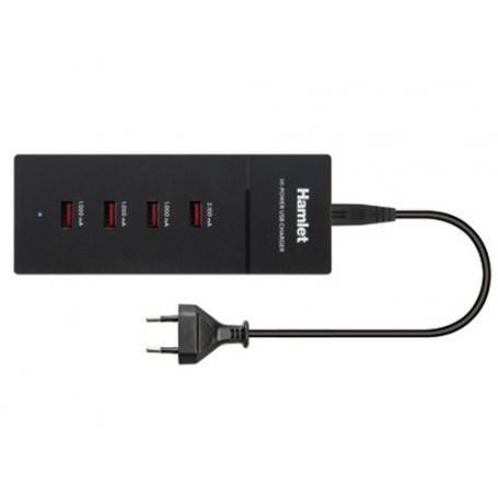 Hamlet Quattro Power alimentatore usb a 4 porte (XPW45000H)