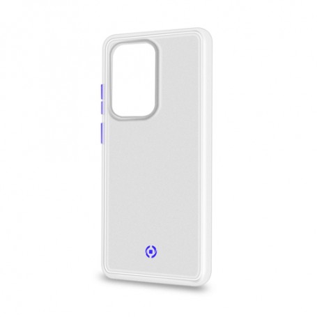 Celly GLACIER custodia per cellulare 17,5 cm (6.9") Cover Trasparente, Bianco (GLACIER991WH)