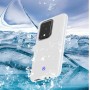 Celly GLACIER custodia per cellulare 17,5 cm (6.9") Cover Trasparente, Bianco (GLACIER991WH)