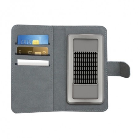 Celly WALLY UNICA custodia per cellulare 11,4 cm (4.5") Custodia a borsellino Bianco (WALLYUNILWH)