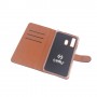 Celly Wally custodia per cellulare 14,7 cm (5.8") Custodia a libro Nero, Marrone (WALLY833)