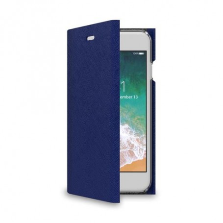 Celly SHELL800BL custodia per cellulare 11,9 cm (4.7") Custodia a borsellino Blu (SHELL800BL)