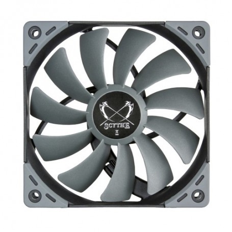 Scythe SU1225FD12M-RH ventola per PC Case per computer Ventilatore 12 cm Nero, Grigio (SU1225FD12M-RH)