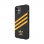 Adidas 3-Stripes custodia per cellulare 13,7 cm (5.4") Cover Nero, Oro (42479)