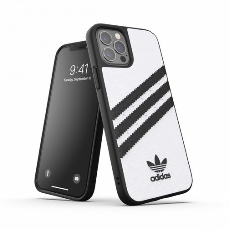 Adidas 3-Stripes custodia per cellulare 15,5 cm (6.1") Cover Nero, Bianco (42238)