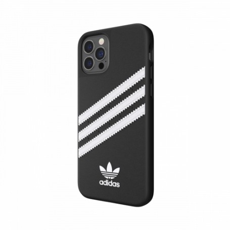 Adidas 3-Stripes custodia per cellulare 15,5 cm (6.1") Cover Nero, Bianco (42230)
