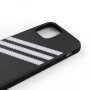 Adidas 3-Stripes custodia per cellulare 15,5 cm (6.1") Cover Nero, Bianco (42230)
