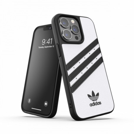 Adidas 47115 custodia per cellulare 15,5 cm (6.1") Cover Nero, Bianco (47115)