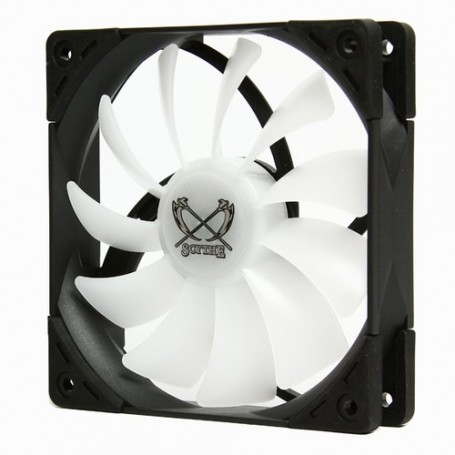 Scythe SU1225FD12MR-RHP ventola per PC Universale Ventilatore 12 cm Nero, Bianco 1 pz (SU1225FD12MR-RHP)