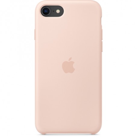 Apple Custodia in silicone per iPhone SE - Rosa sabbia (MXYK2ZM/A)