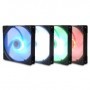 Scythe Kaze Flex 140 Square RGB PWM Case per computer Refrigeratore 14 cm Nero, Bianco (KF1425FD12SR-P)