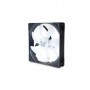 Scythe Kaze Flex 140 Square RGB PWM Case per computer Refrigeratore 14 cm Nero, Bianco (KF1425FD12SR-P)