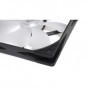 Scythe Kaze Flex 140 Square RGB PWM Case per computer Refrigeratore 14 cm Nero, Bianco (KF1425FD12SR-P)