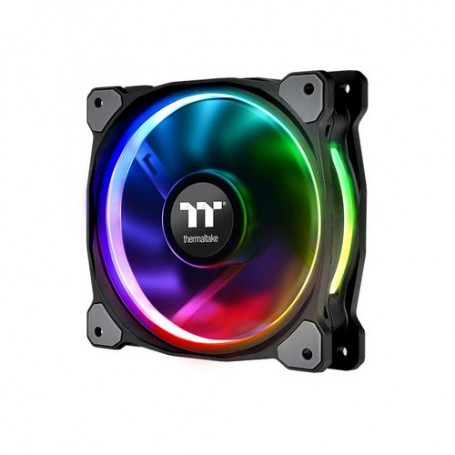 Thermaltake CL-F076-PL12SW-A ventola per PC Case per computer Ventilatore 12 cm Nero (CL-F076-PL12SW-A)