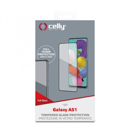 Celly FULL GLASS Pellicola proteggischermo trasparente Samsung 1 pz (FULLGLASS882BK)