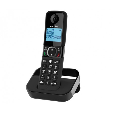 Alcatel F860 Telefono analogico/DECT Identificatore di chiamata Nero (ATL1423396)