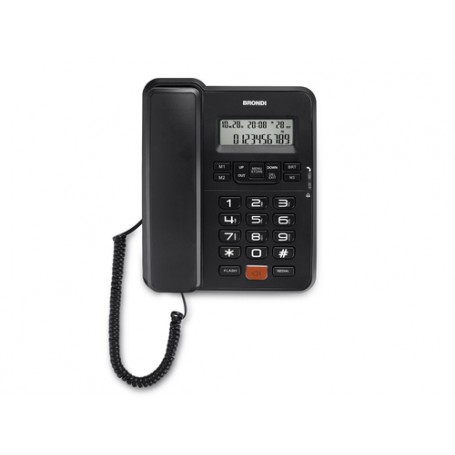 Brondi Office Desk Telefono DECT Identificatore di chiamata Nero (10275030)
