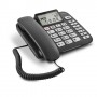 Gigaset DL580 telefono Telefono analogico Identificatore di chiamata Nero (S30350S216K101)