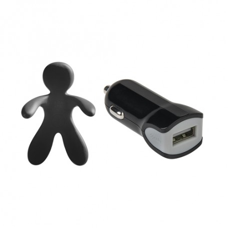 Celly GIULIOCESAREBK Caricabatterie per dispositivi mobili Nero Auto (GIULIOCESAREBK)