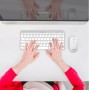 Celly SWKEYBMOUSE tastiera RF Wireless QWERTY Inglese Argento (SWKEYBMOUSESV)