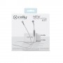 Celly NEWGENKITWH Caricabatterie per dispositivi mobili Bianco Interno (NEWGENKITWH)