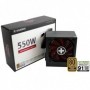 Xilence XP550R9 alimentatore per computer 550 W 20+4 pin ATX ATX Nero, Rosso (XN071)