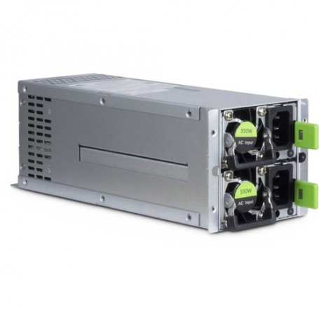 Inter-Tech Aspower R2A-DV0550-N alimentatore per computer 550 W 20+4 pin ATX Acciaio inossidabile (99997231)