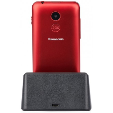 Panasonic KX-TU155EXRN cellulare 6,1 cm (2.4") 102 g Rosso Telefono con fotocamera (KX-TU155EXRN)