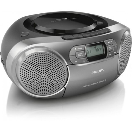 Philips AZB600/12 impianto stereo portatile Digitale 2 W Grigio (AZB600/12)