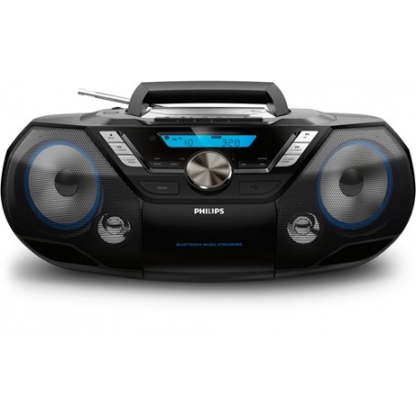Philips AZB798T/12 impianto stereo portatile Analogico e digitale 12 W Nero (AZB798T/12)