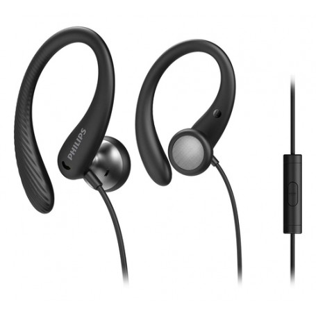 Philips TAA1105BK/00 cuffia e auricolare Cablato A clip, In-ear Sport Nero (TAA1105BK/00)