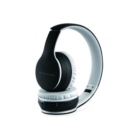 Conceptronic PARRIS01B cuffia e auricolare Wireless A Padiglione Musica e Chiamate Micro-USB Bluetooth Nero (PARRIS01B)