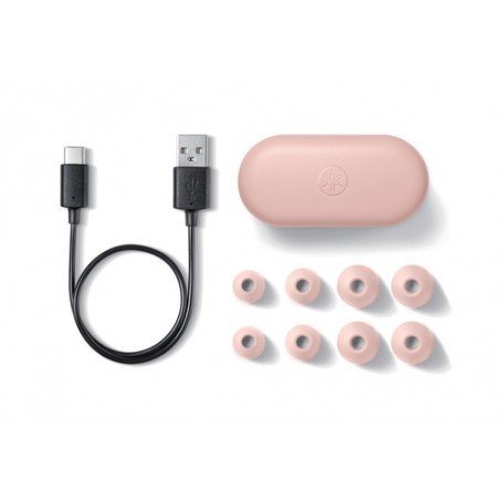 Yamaha TW-E3B Auricolare Wireless In-ear MUSICA Bluetooth Rosa (ATWE3BPI)