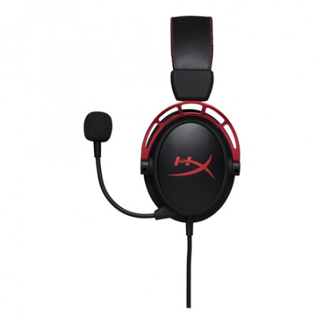 HyperX Cloud Alpha Cuffia Padiglione auricolare Connettore 3.5 mm Nero, Rosso (HX-HSCA-RD/EM)