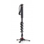 Manfrotto MVMXPROC5 monopiede per fotocamera 1/4, 3/8" Carbon fiber Nero (MVMXPROC5)