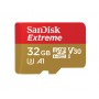 SanDisk Extreme 32 GB MicroSDHC UHS-I Classe 10 (SDSQXAF-032G-GN6AA)