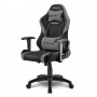 Sharkoon Skiller SGS2 Jr. Sedia per gaming universale Seduta imbottita Nero, Grigio (SGS2 JR BK/GR)