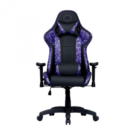 Cooler Master Gaming Caliber R1S CAMO Poltrona per gaming Seduta imbottita Nero, Porpora (CMI-GCR1S-PRC)