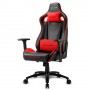 Sharkoon Elbrus 2 Sedia per gaming universale Seduta imbottita Nero, Rosso (ELBRUS 2 BLACK/RED)