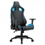 Sharkoon Elbrus 2 Sedia per gaming universale Seduta imbottita Nero, Blu (ELBRUS 2 BLACK/BLUE)