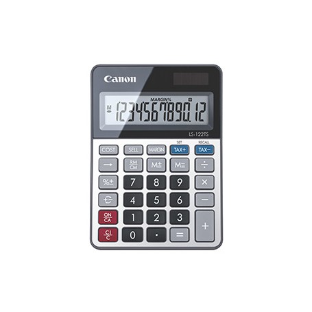 Canon LS-122TS calcolatrice Desktop Calcolatrice con display Grigio (2470C002)