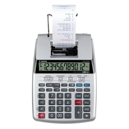 Canon P23-DTSC calcolatrice Desktop Calcolatrice con stampa Argento (2303C001)