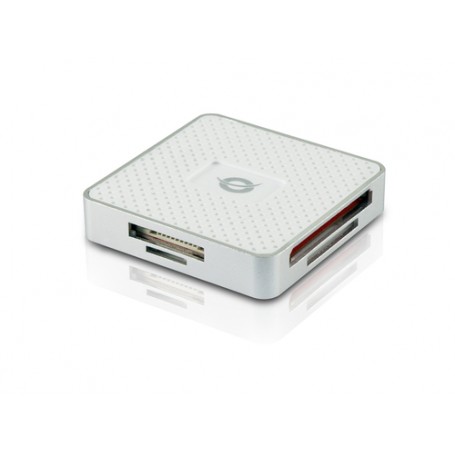 Conceptronic CMULTIRWU3 lettore di schede USB 3.2 Gen 1 (3.1 Gen 1) Argento, Bianco (CMULTIRWU3)