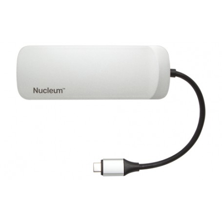 Kingston Technology Nucleum USB 3.2 Gen 1 (3.1 Gen 1) Type-C 5000 Mbit/s Argento (C-HUBC1-SR-EN)